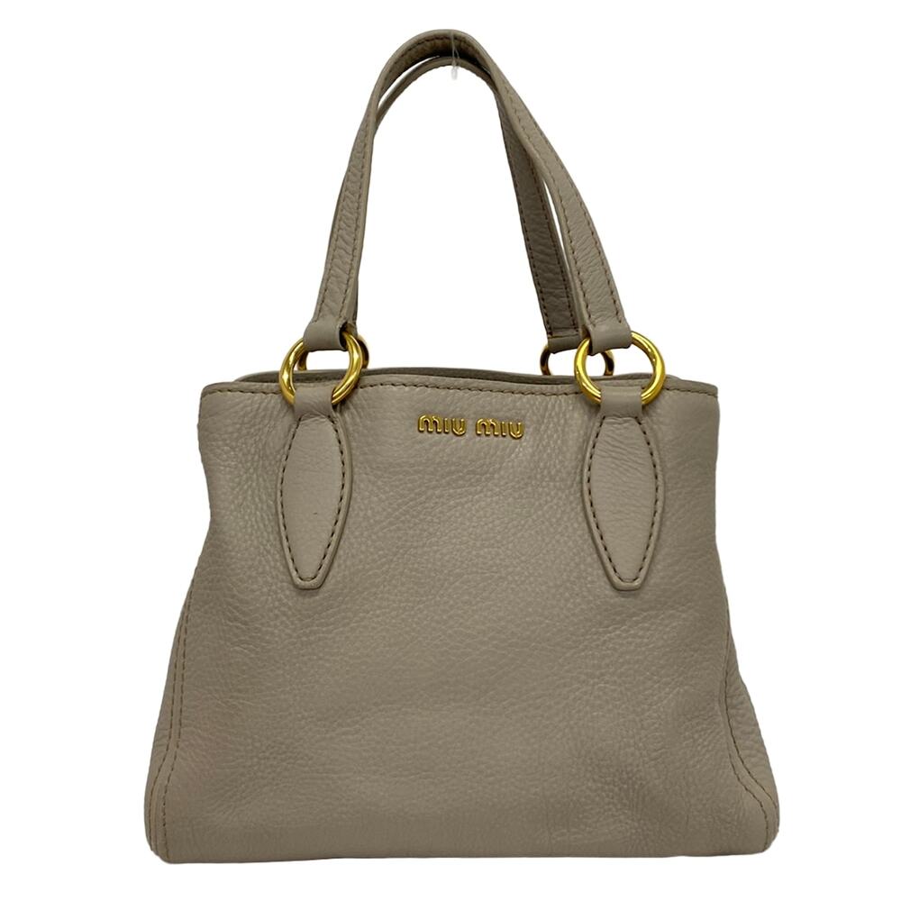 Miu Miu Vitello Caribe Handbag RN0757